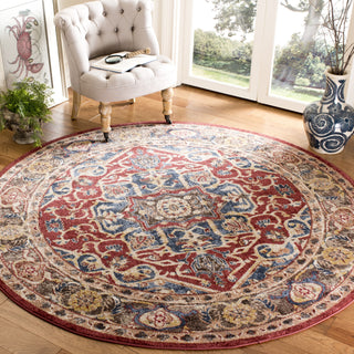 Safavieh Bijar BIJ605R Red/Royal Area Rug 