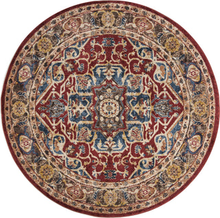 Safavieh Bijar BIJ605R Red/Royal Area Rug 