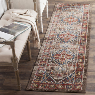 Safavieh Bijar BIJ621C Brown/Royal Area Rug 