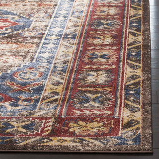 Safavieh Bijar BIJ621C Brown/Royal Area Rug 