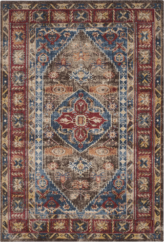 Safavieh Bijar BIJ621C Brown/Royal Area Rug main image