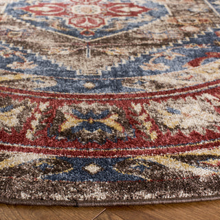 Safavieh Bijar BIJ621C Brown/Royal Area Rug 