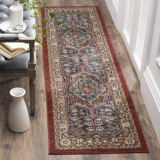 Safavieh Bijar BIJ636B Royal/Brown Area Rug 