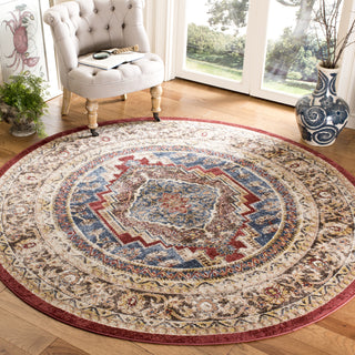 Safavieh Bijar BIJ636B Royal/Brown Area Rug 