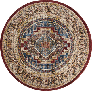 Safavieh Bijar BIJ636B Royal/Brown Area Rug 