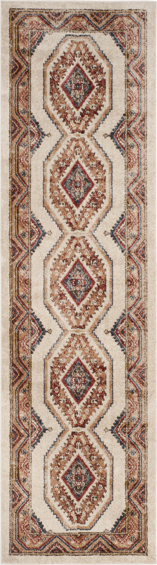 Safavieh Bijar BIJ647A Ivory/Rust Area Rug 