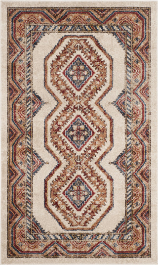 Safavieh Bijar BIJ647A Ivory/Rust Area Rug 