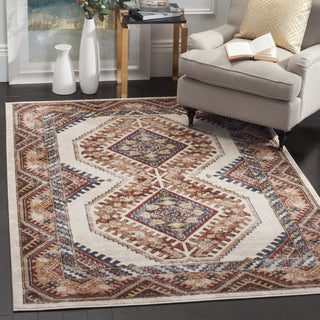 Safavieh Bijar BIJ647A Ivory/Rust Area Rug  Feature