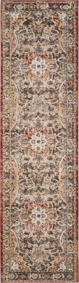 Safavieh Bijar BIJ648D Brown/Rust Area Rug 