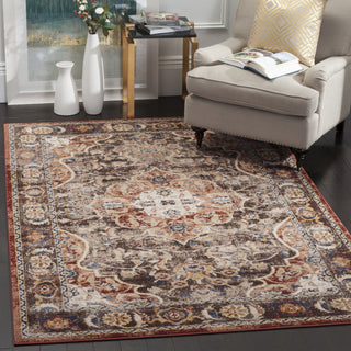 Safavieh Bijar BIJ648D Brown/Rust Area Rug  Feature