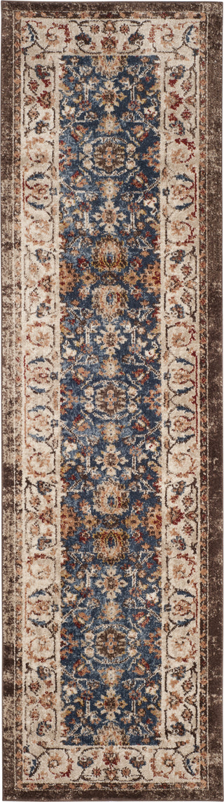 Safavieh Bijar BIJ650B Royal/Ivory Area Rug 