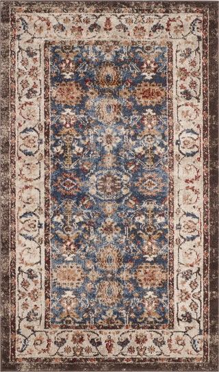 Safavieh Bijar BIJ650B Royal/Ivory Area Rug 