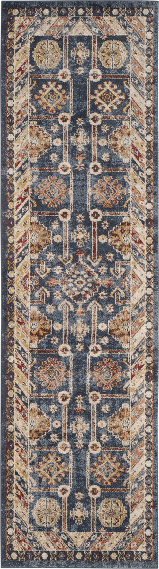 Safavieh Bijar BIJ653B Royal/Ivory Area Rug 