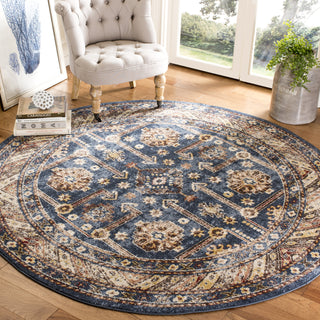 Safavieh Bijar BIJ653B Royal/Ivory Area Rug 