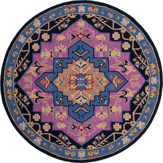 Safavieh Bellagio 506 Pink/Multi Area Rug Round