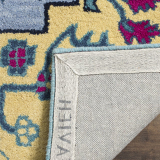 Safavieh Bellagio 506 Light Blue/Multi Area Rug Backing