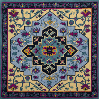 Safavieh Bellagio 506 Light Blue/Multi Area Rug Square