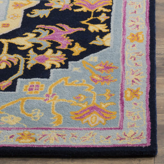 Safavieh Bellagio 506 Navy Blue/Multi Area Rug Detail