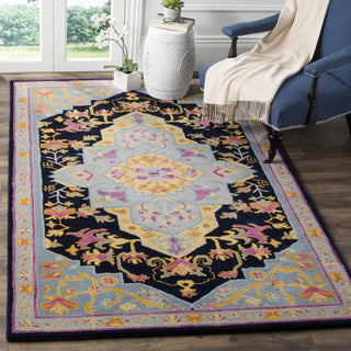 Safavieh Bellagio 506 Navy Blue/Multi Area Rug Room Scene Feature