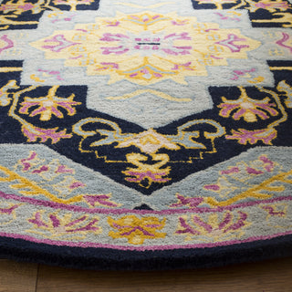 Safavieh Bellagio 506 Navy Blue/Multi Area Rug Detail