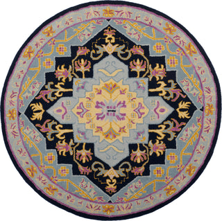 Safavieh Bellagio 506 Navy Blue/Multi Area Rug Round