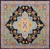 Safavieh Bellagio 506 Navy Blue/Multi Area Rug Square
