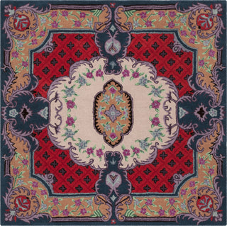 Safavieh Bellagio 535 Ivory/Pink Area Rug Square