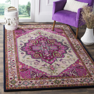 Safavieh Bellagio 541 Ivory/Pink Area Rug Room Scene Feature