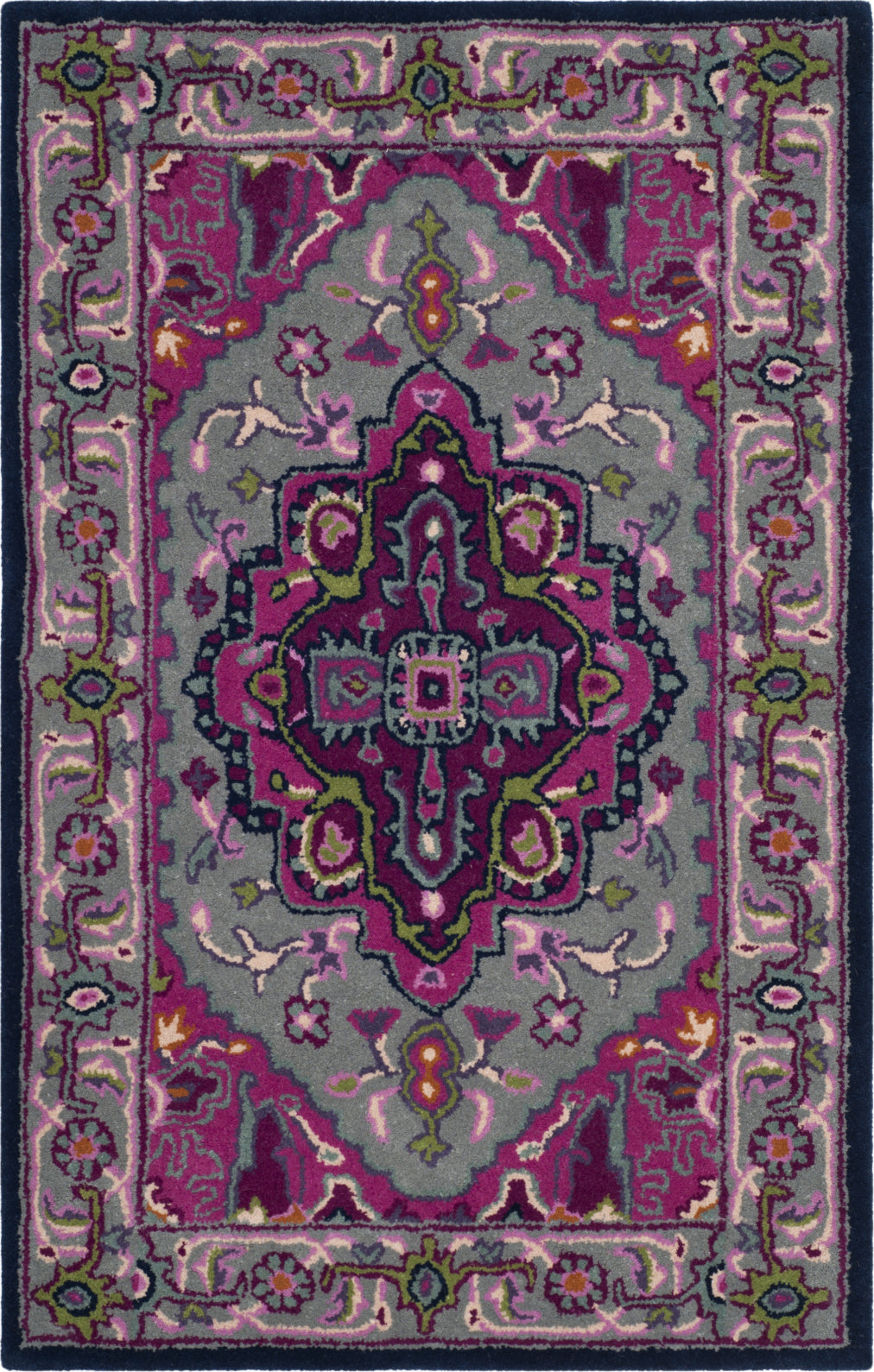Safavieh Bellagio 535 Ivory/Pink Area Rug – Incredible Rugs and Decor