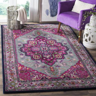 Safavieh Bellagio 541 Grey/Pink Area Rug Room Scene Feature