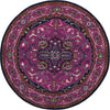 Safavieh Bellagio 541 Pink/Navy Area Rug Round