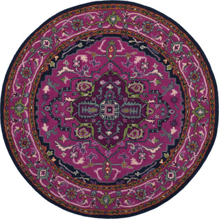 Safavieh Bellagio 541 Pink/Navy Area Rug Round