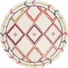 Safavieh Bellagio 563 Ivory/Multi Area Rug Round