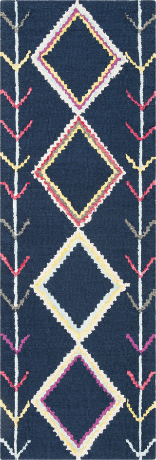 Safavieh Bellagio 563 Navy/Multi Area Rug 