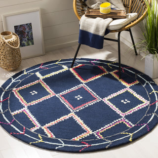 Safavieh Bellagio 563 Navy/Multi Area Rug Room Scene