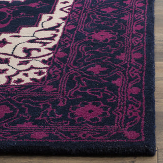 Safavieh Bellagio 597 Purple/Ivory Area Rug Detail