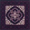 Safavieh Bellagio 597 Purple/Ivory Area Rug Square