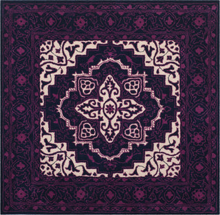 Safavieh Bellagio 597 Purple/Ivory Area Rug Square