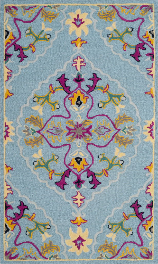 Safavieh Bellagio 605 Light Blue/Multi Area Rug main image