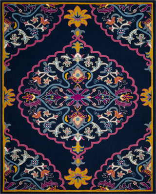 Safavieh Bellagio 605 Navy Blue/Multi Area Rug Main