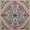 Safavieh Bellagio 605 Dark Grey/Multi Area Rug Square