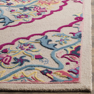 Safavieh Bellagio 605 Light Pink/Multi Area Rug Detail