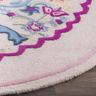 Safavieh Bellagio 605 Light Pink/Multi Area Rug Detail