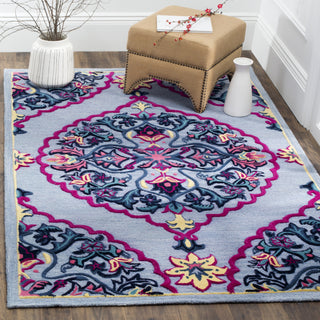 Safavieh Bellagio 605 Blue/Multi Area Rug Room Scene Feature