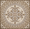 Safavieh Bellagio 610 Ivory/Dark Beig Area Rug Square
