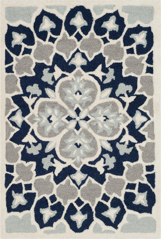 Safavieh Bellagio 610 Navy Blue/Ivory Area Rug 