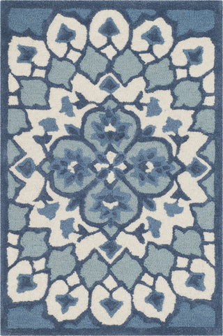 Safavieh Bellagio 610 Ivory/Blue Area Rug 