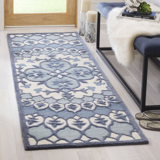 Safavieh Bellagio 610 Ivory/Blue Area Rug Room Scene Feature