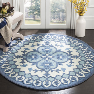 Safavieh Bellagio 610 Ivory/Blue Area Rug Room Scene