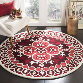 Safavieh Bellagio 610 Red/Ivory Area Rug Room Scene Feature